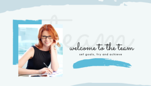 Welcome To The Team Template Koptekst blog