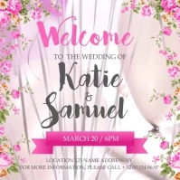 Welcome to the Wedding Square Video template