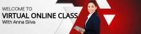 Welcome to Virtual Online Class Google Classroom Header template