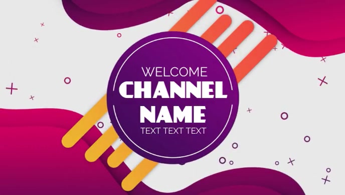 welcome to youtube channel intro template | PosterMyWall
