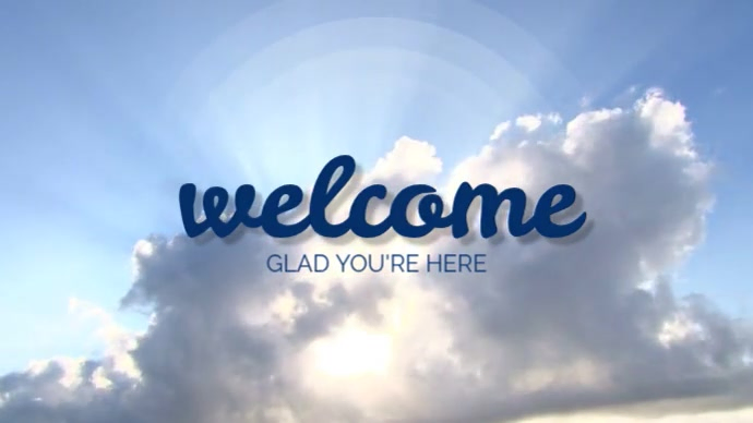 Welcome Message Template | PosterMyWall