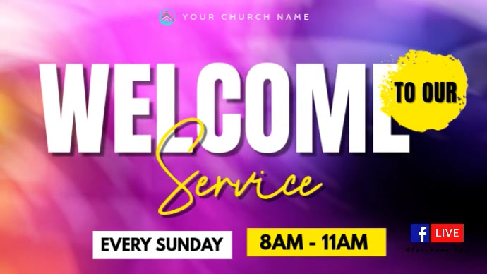 Welcome Video Digital Display Template | PosterMyWall