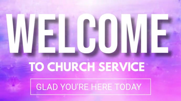 Welcome Video Digital Display Template | PosterMyWall