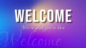 Purple Welcome Message Umbukiso Wedijithali Template