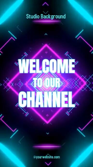 Welcome YouTube video Instagram Reel template