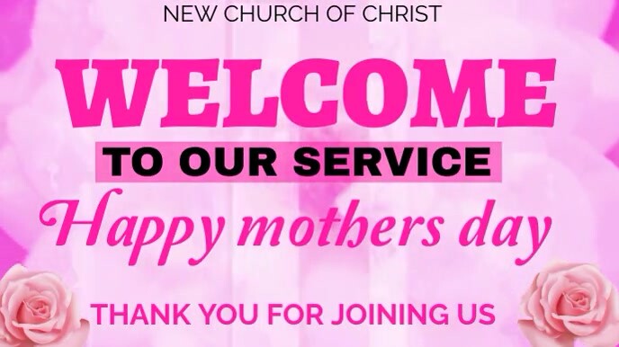 Welcomed to church mothers day template | PosterMyWall Welcomed to church mothers day template | PosterMyWall