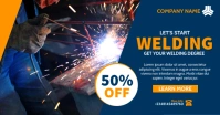 welding Facebook Shared Image template