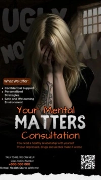 Well-being Consultation Instagram Story template