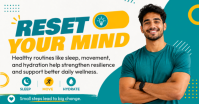 Hvid Wellness and Resilience Image partagée Facebook Template