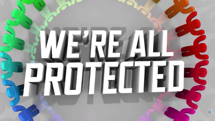 Copy of were all protected | PosterMyWall