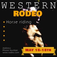 Advertisement For Rodeo Rodeo Ad Template | PosterMyWall