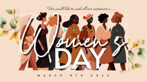 White International Women's Day Tampilan Digital Template