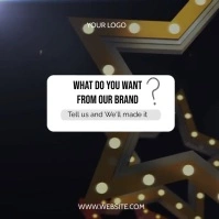 what do u want from our brand Instagram-Beitrag template