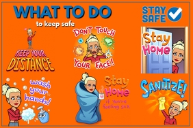 Stay Safe Template | PosterMyWall