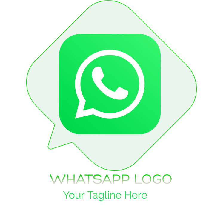 Whatsapp Logo Design Logo Design Template PosterMyWall whatsapp-logo-design-logo-design-template-postermywall