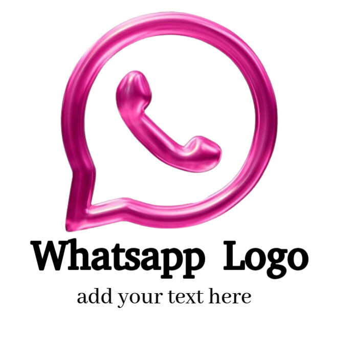 Whatsapp Logo Template PosterMyWall whatsapp-logo-template-postermywall