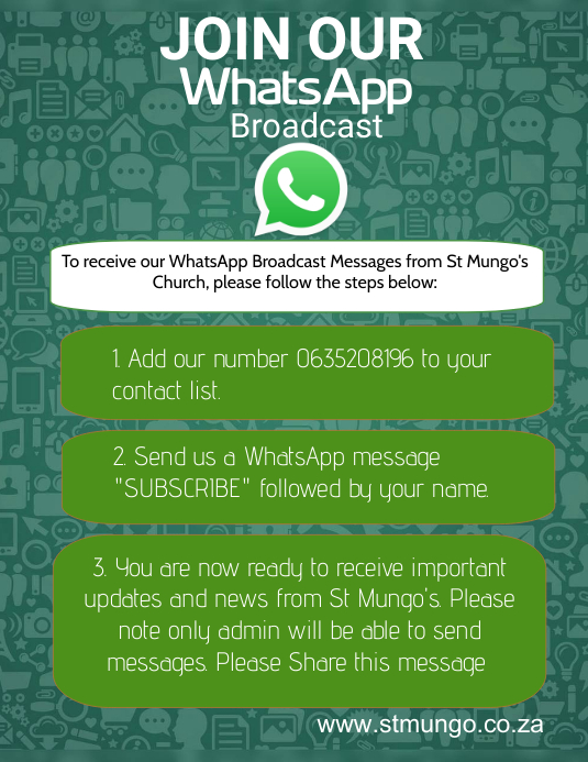 WhatsApp Template for subscription PosterMyWall
