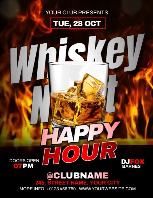 Copy of Whiskey Ads | PosterMyWall