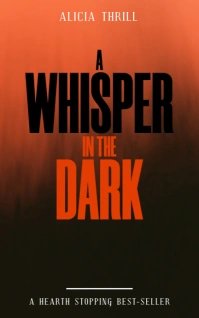 Whisper in the dark thriller suspense ebook Kindle/Book Covers template