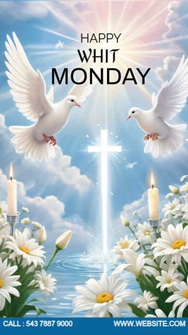 Whit Monday Instagram Story template
