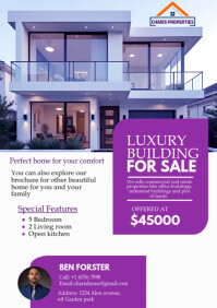 Wit Real Estate Sale A5 Template