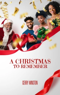 White 3d A Christmas To Remember Kindle/book Covers Portadas de libro/Kindle template