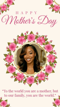 Weiß Mother's Day Instagram Story Template