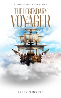 White 3d The Legendary Voyager Book Cover Kin Kindle/Book Covers template