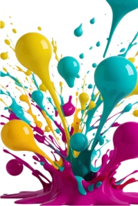 White Abstract Abstract Painting Splash  Pinterest Graphic template