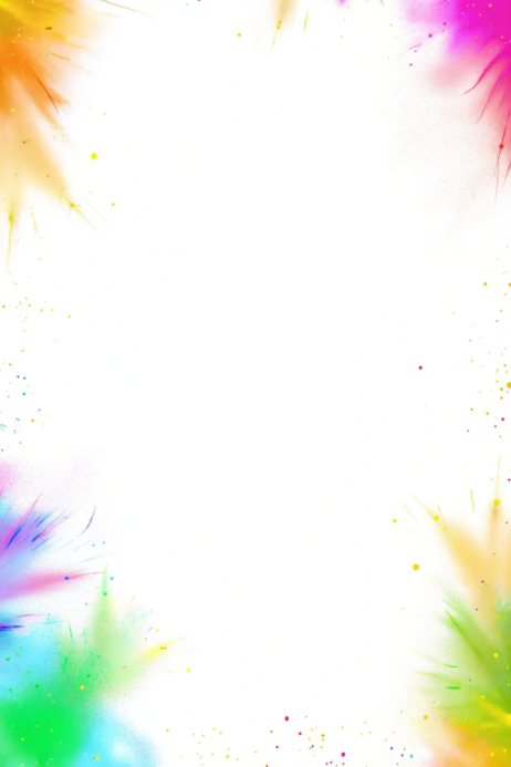 Copy of White Abstract Colorful Border Design For Kids Poster ...