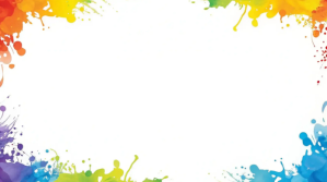White Abstract Creative Watercolor Background Digital Display (16:9) template