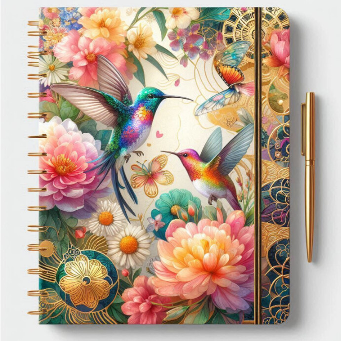 White Abstract Multi-coloured Jotter Instagram Post template
