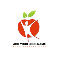 Hvid White  Agriculture/farm Logo/apple/fruit/symbol/brand/business/identity/corporate/innovative/popular Logo Template