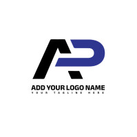 White  Alphabet/lettermark/initial Letter/monogram/typography/minimal/creative Letter/modern Alphabe Logo template
