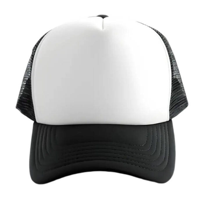 White and Black Cap Template | PosterMyWall