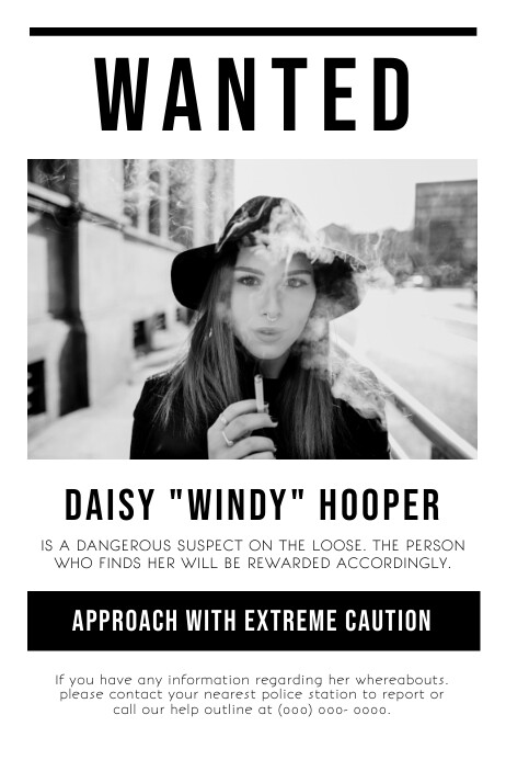 White and Black Wanted Poster Template | PosterMyWall White and Black Wanted Poster Template | PosterMyWall