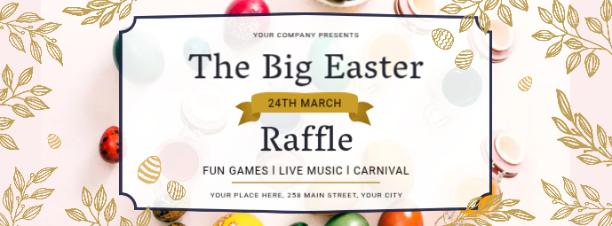 Plantilla de Easter Raffle | PosterMyWall