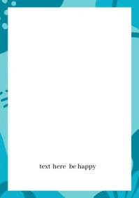 White Assignment Background A5 template