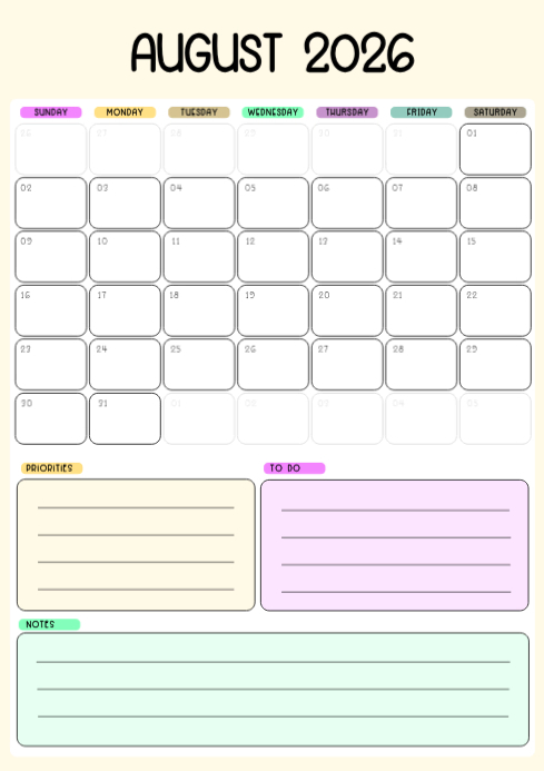 white-august-2026-monthly-planner-a4-template-postermywall