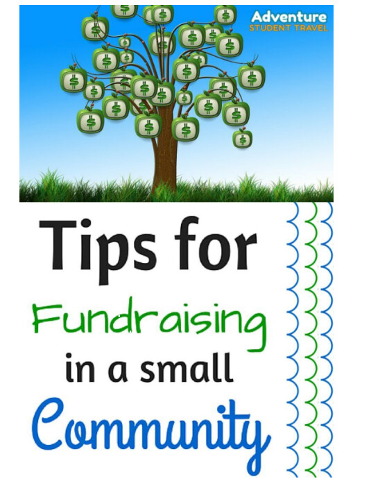 White background fund raising design templat Template | PosterMyWall