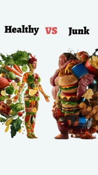 white background illustrative nutrition diet История на Instagram template