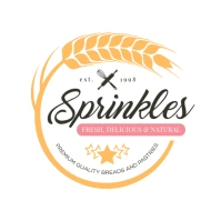 White Baking Logo template