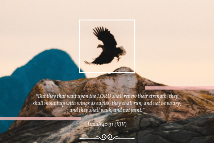 Plantilla de White Biblical Inspiration Poster | PosterMyWall