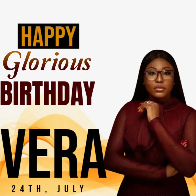 White Birthday Celebration Instagram Post Template | PosterMyWall