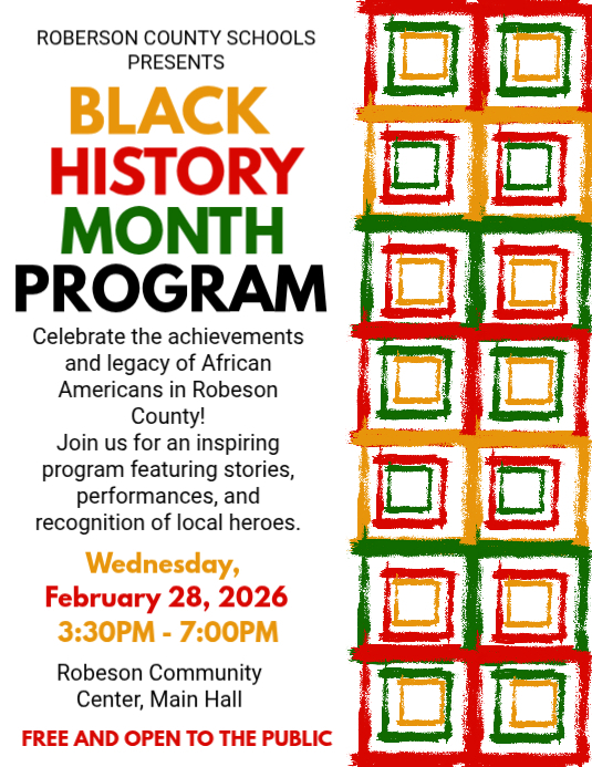 Black History Month Program Template | PosterMyWall
