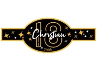 White BLACK Moderno E Minimale Wine Label template