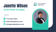 สีขาว Business Card Business Card Template