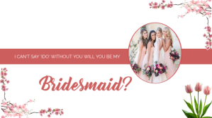 White Bridesmaid Cards, Bridesmaid Poster, Bridesmaids Invitations, Bridesmaid Proposal Cards Youtub Coverfoto til YouTube-kanal template