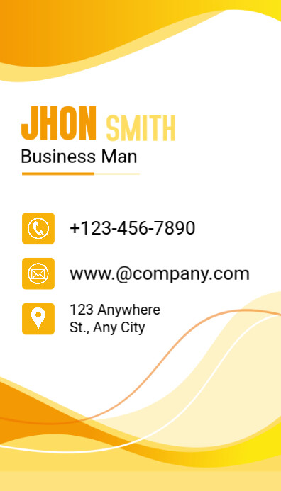 White  Business Card Business Card template