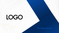 White Business Card Business Card Template